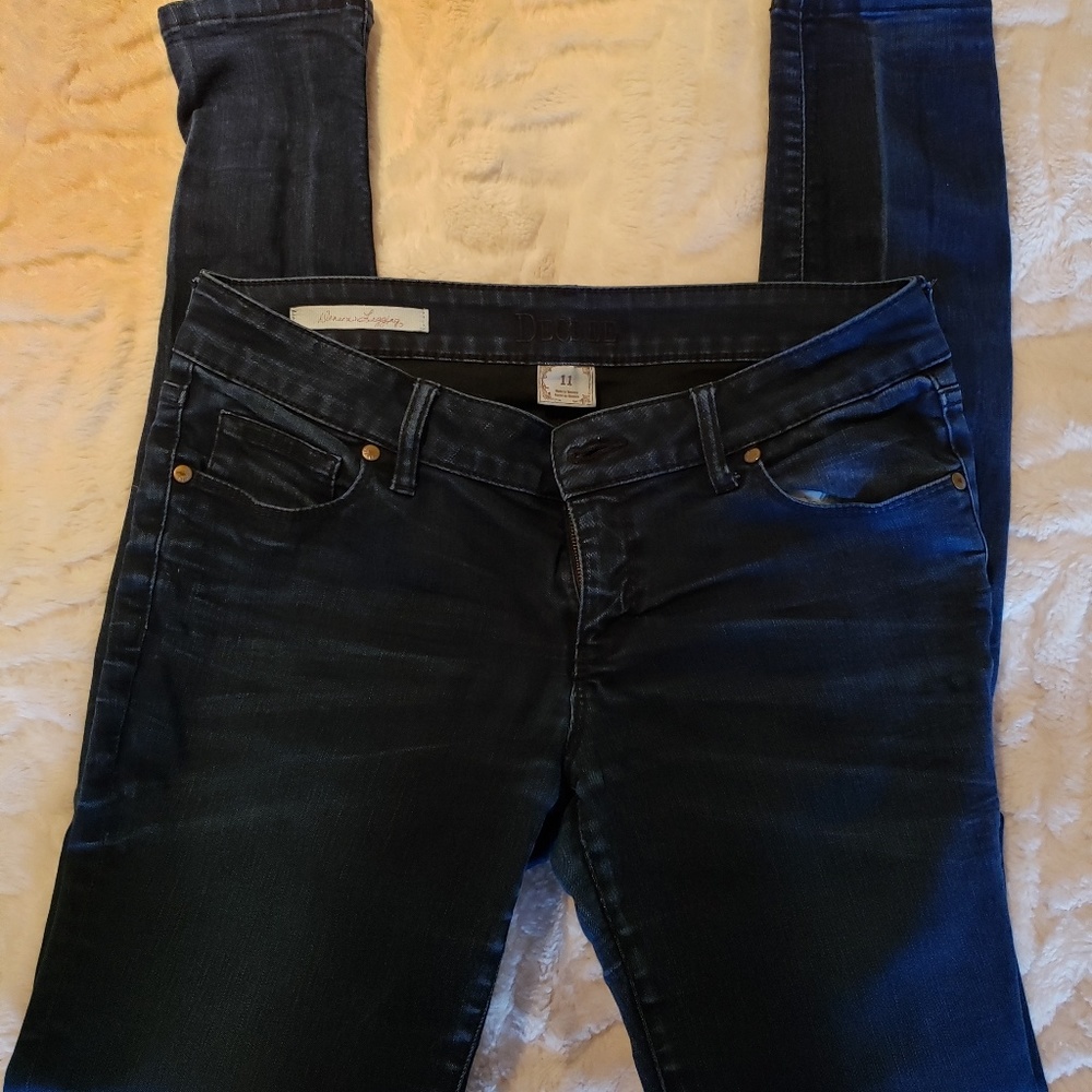 🎀Decree Dark Denim Legging Skinny Jeans